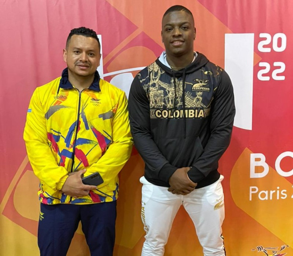 Mundial de Pesas en Bogotá.