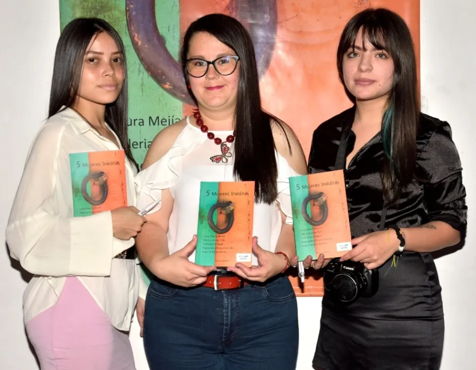 Laura Mariana Mejía, Ángela María Duque y Angie Paola Gutiérrez.