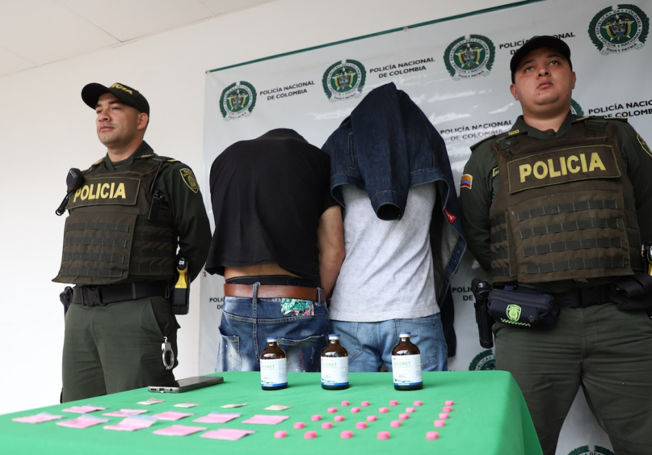 Elementos incautados a los hermanos.