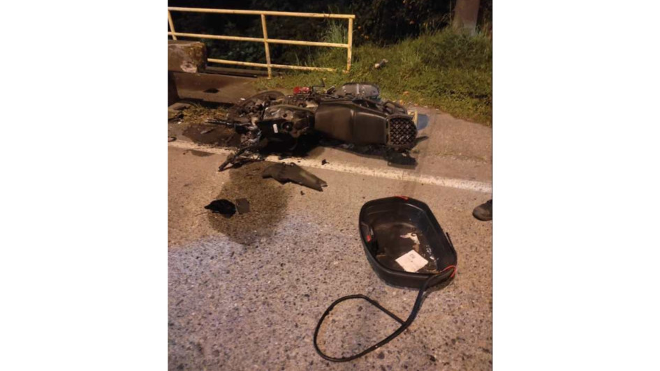 El accidente de Andrés David Betancourt Botero fue el 11 de diciembre. Murió el lunes pasado.