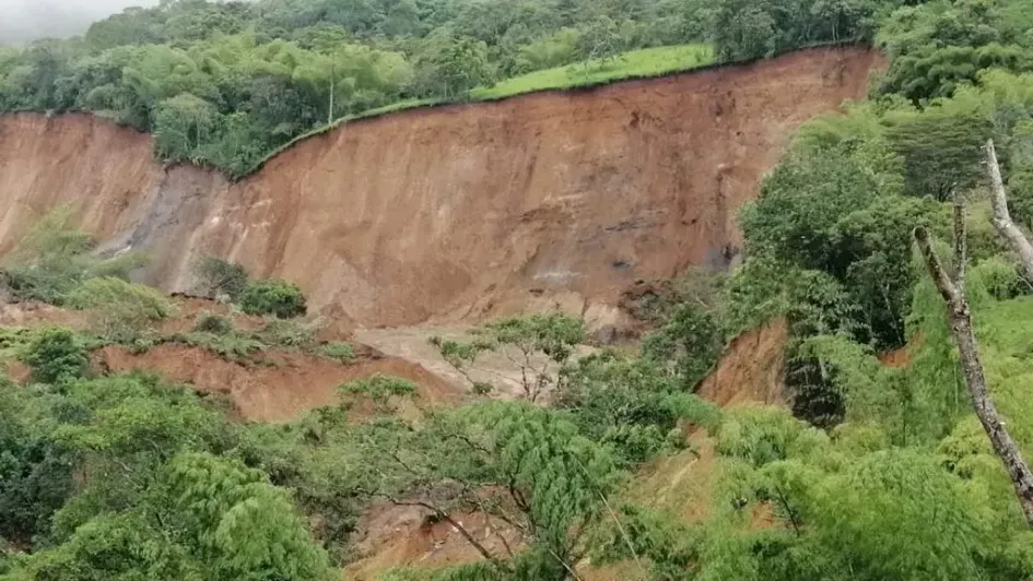 Derrumbe afecta a cerca de 150 familias en Rosas (Cauca)