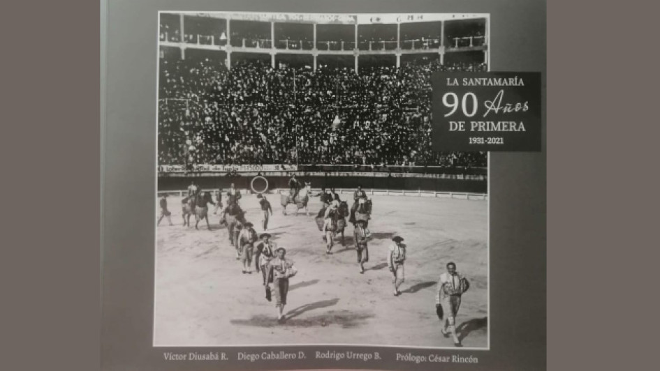 Portada del libro La Santamaría 90 años de primera