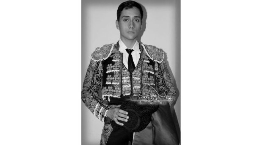 Sergio Alzate Moreno, novillero sin caballos. Hace parte de la Escuela Taurina de Manizales.