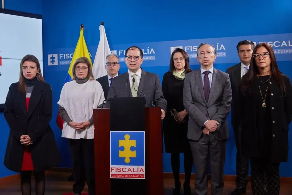 El fiscal General de la Nación, Francisco Barbosa, se pronunció con su equipo sobre este secuestro. 