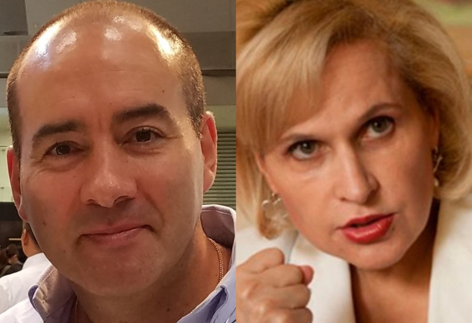 Santiago Pardo Salguero y Sandra Morelli Rico.