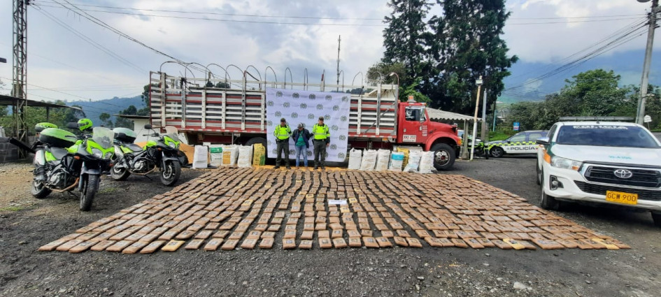 Dos sujetos fueron detenidos este jueves cerca al páramo de Letras.