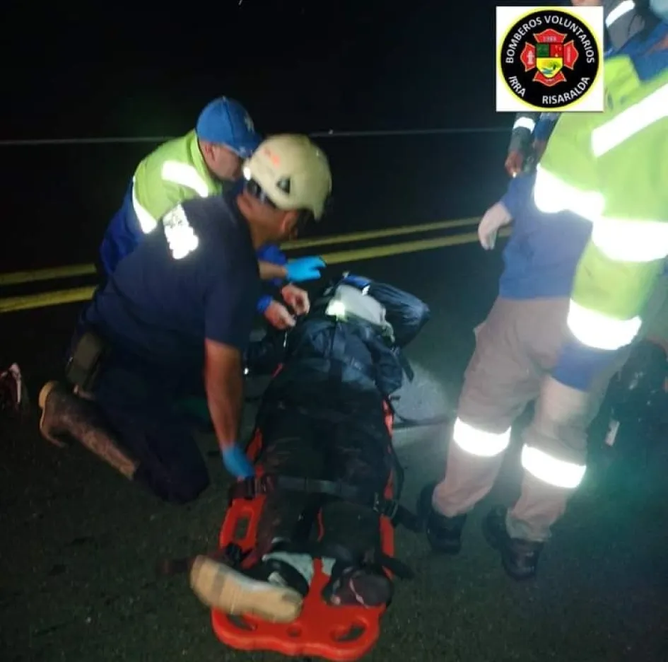 El Cuerpo de Bomberos del centro poblado lo trasladaron al centro de salud, en donde murió.