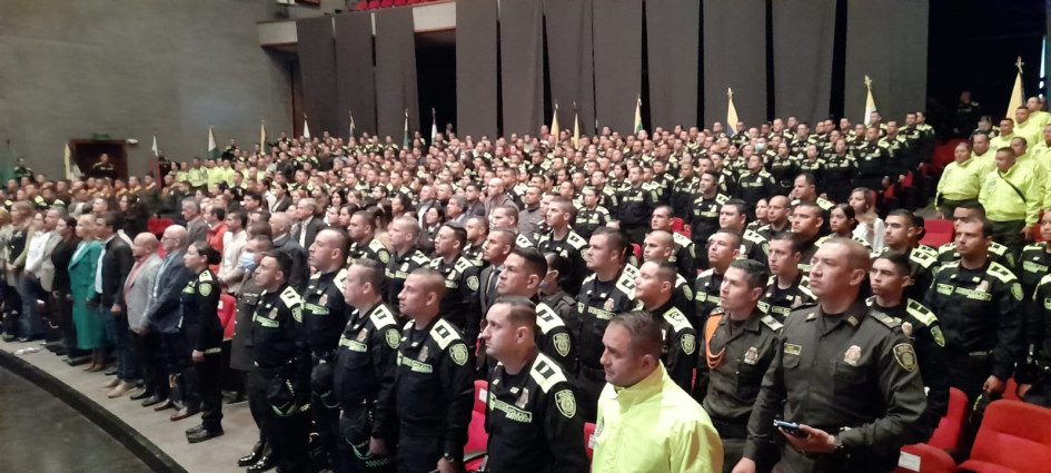 Autoridades de todo el Departamento estuvieron presentes en el lanzamiento de la estrategia de seguridad.