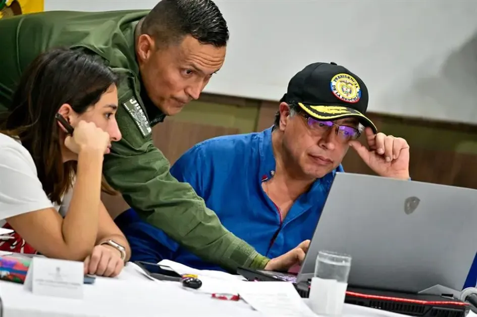 Presidente, Gustavo Petro. 