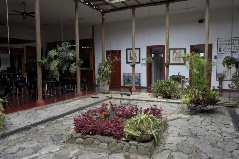 La Fundación Escuela Taller de Caldas en Salamina.