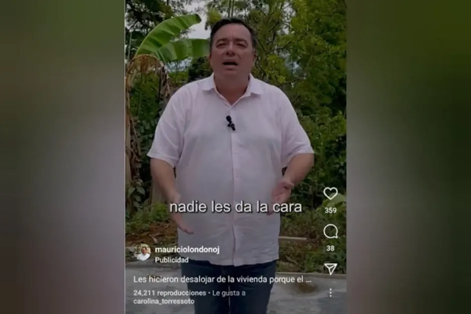 El diputado conservador Mauricio Londoño