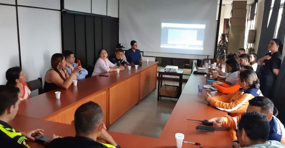 Reunión del Consejo Municipal de Gestión de Riesgo de Anserma. 