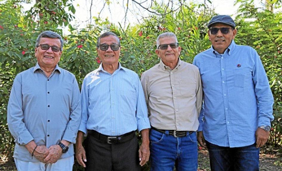 Foto | @DelegacionEln | LA PATRIA  La presencia de los comandantes del Eln, alias Pablo Beltrán y alias Gabino, marcan la tercera ronda de negociaciones.