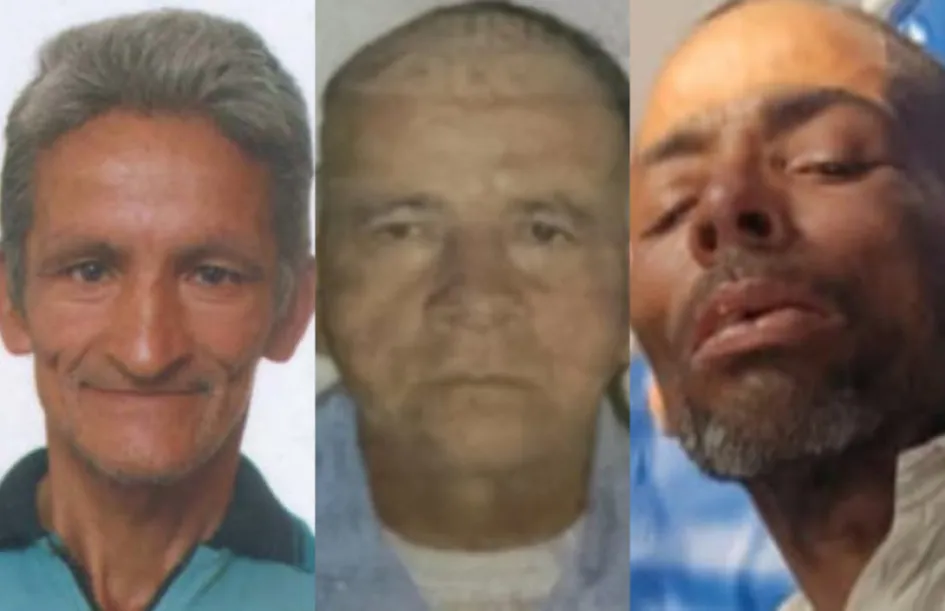 Los fallecidos Orlando Jurado, Hernando Montilla y Alexánder Cortina.