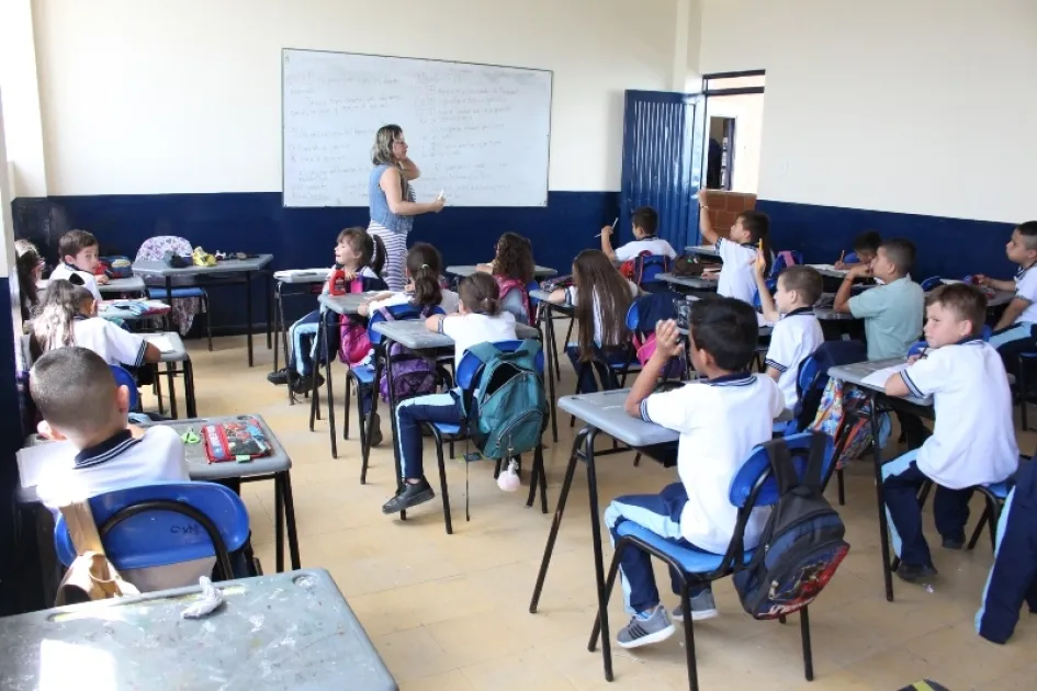 Este es el colegio Crisanto Luque, del corregimiento de Samaria (Filadelfia).