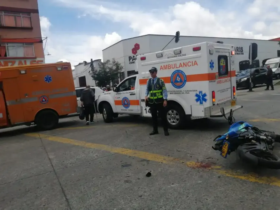 El Grupo Especial de Rescate (GER) atendió el accidente en la avenida del Centro. 