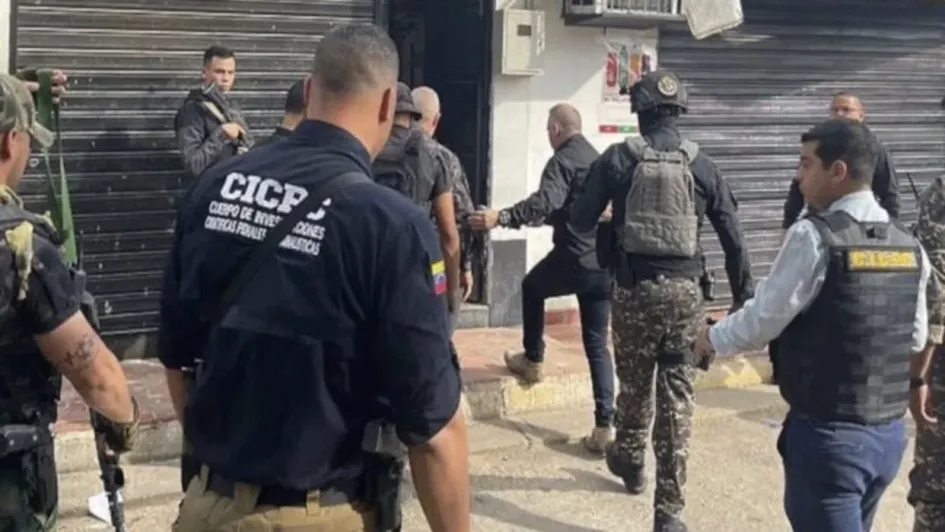 El comercio atacado con una granada ayer en el municipio Pedro María Ureña del estado venezolano de Táchira