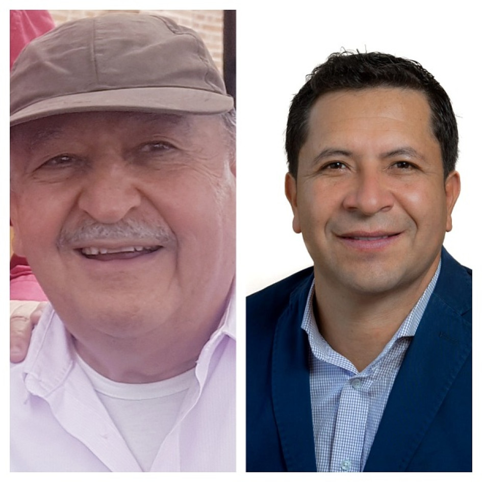 En Riosucio (Caldas) surgieron dos posibles aspirantes a la Alcaldía. Ellos son el profesional y político Carlos Reyes (derecha) y el exalcalde Alberto Díaz (izquierda).