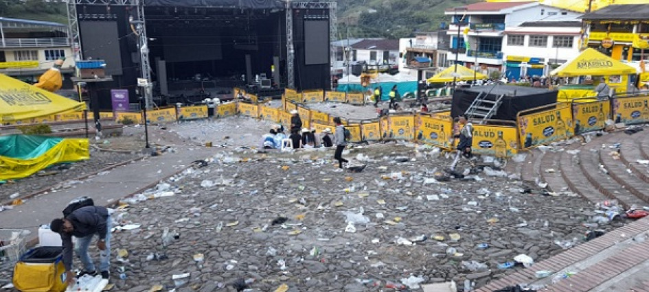 Supimos que: El desaseo de las Fiestas de la Cordialidad en Manzanares