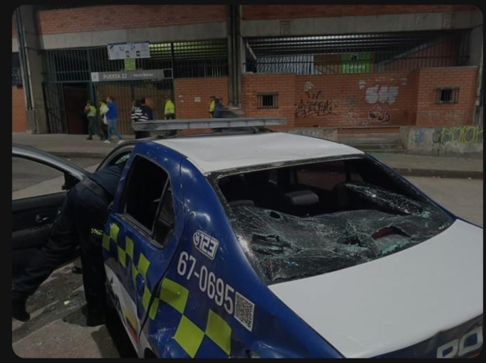 La patrulla destruida.