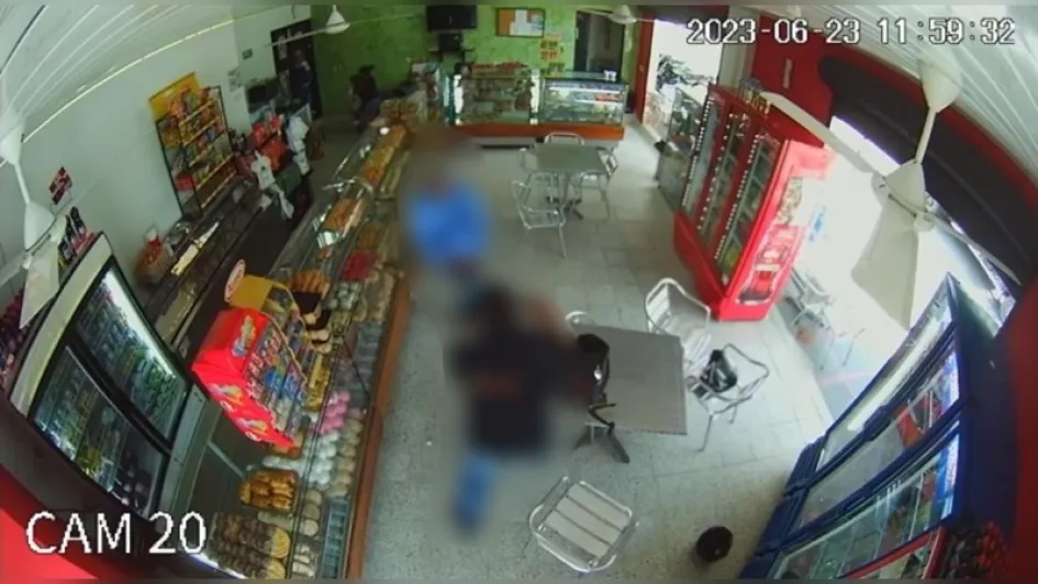 En video quedó registrado fleteo en La Dorada.