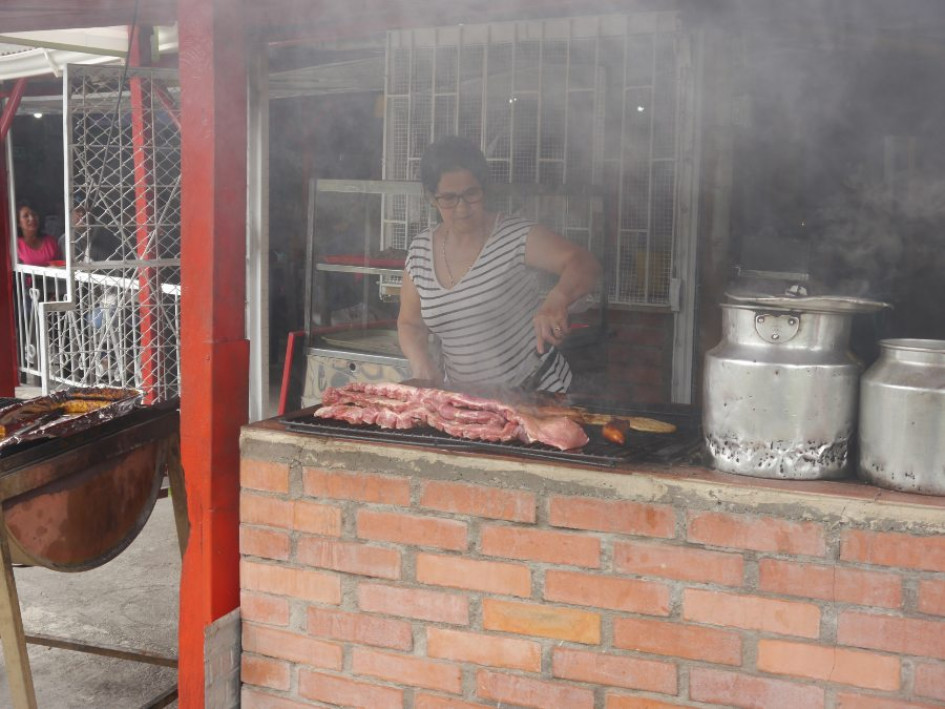 Comerciantes vereda Gallinazo