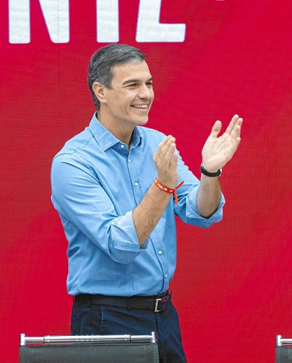 Pero Sánchez no prevé una repetición electoral y está convencido de que la democracia española encontrará la fórmula para poder formar un gobierno.