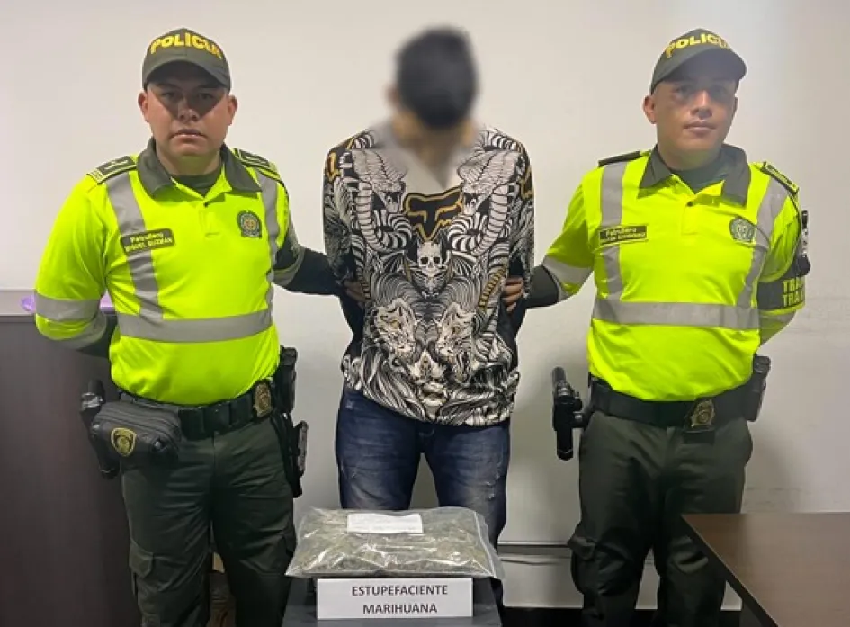 El hombre capturado. 