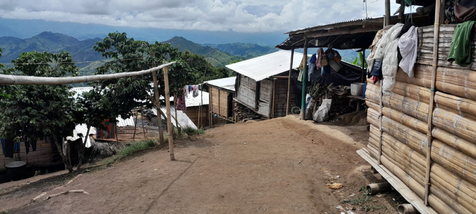 En la vereda La Nubia ocurrió la agresión entre padre e hijo.