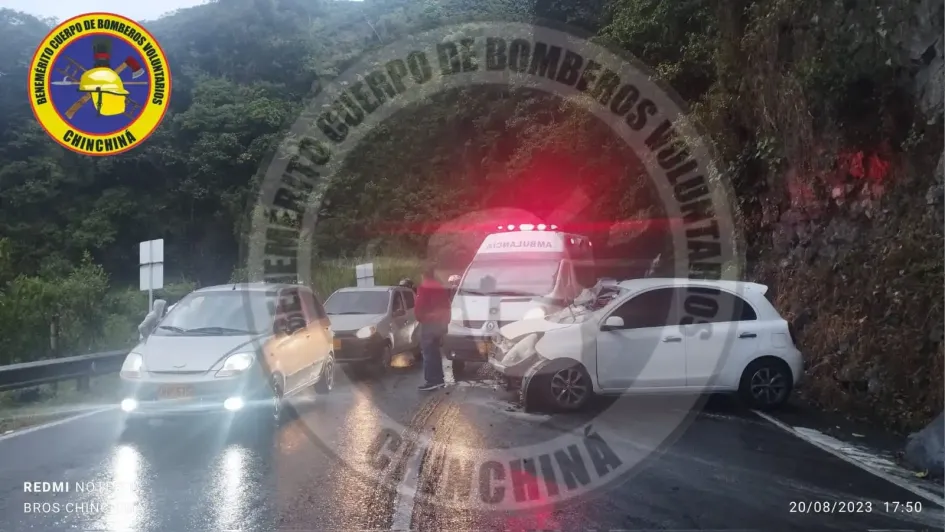 En el kilómetro 18+950 se presentó el accidente.