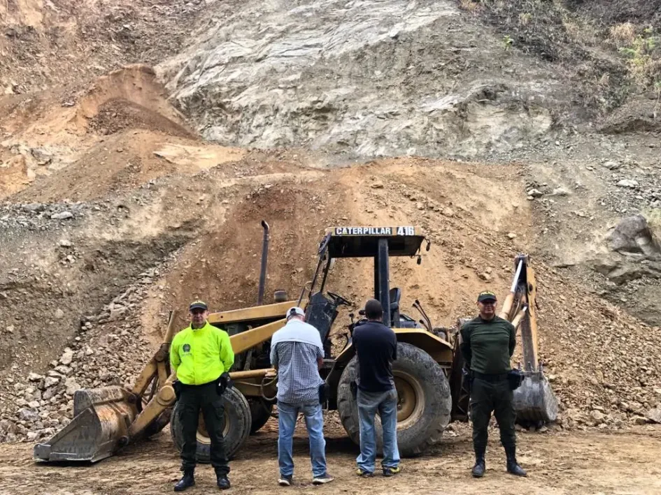 Los hombres capturados en Bocas (Aguadas).