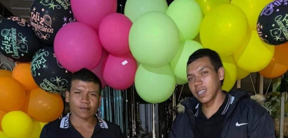 Jorge Luis Romero González y Jhon Fredy Guerrero Romero, los fallecidos.