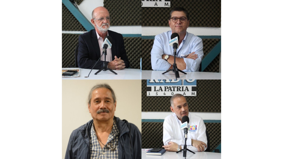 Henry Gutiérrez, Luis Roberto Rivas, Fernando Toro y Carlos Andrés Cruz, en términos deportivos, están en la carrera por llegar de primeros a la meta de la Gobernación de Caldas.