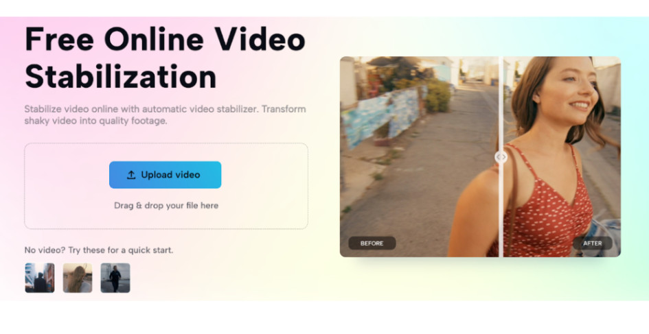 Free Online Video Stabilization