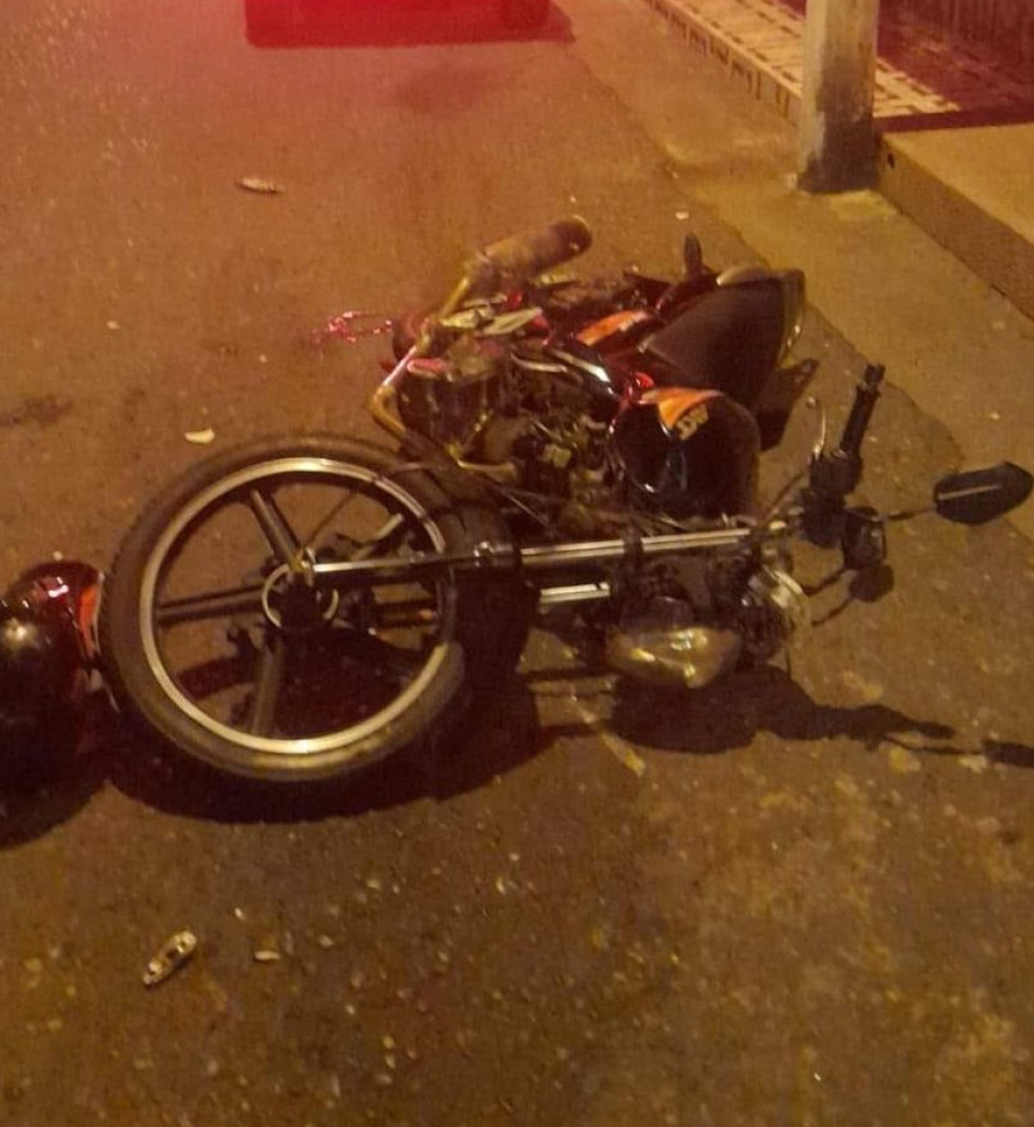 El accidente ocurrió en la madrugada de ayer.