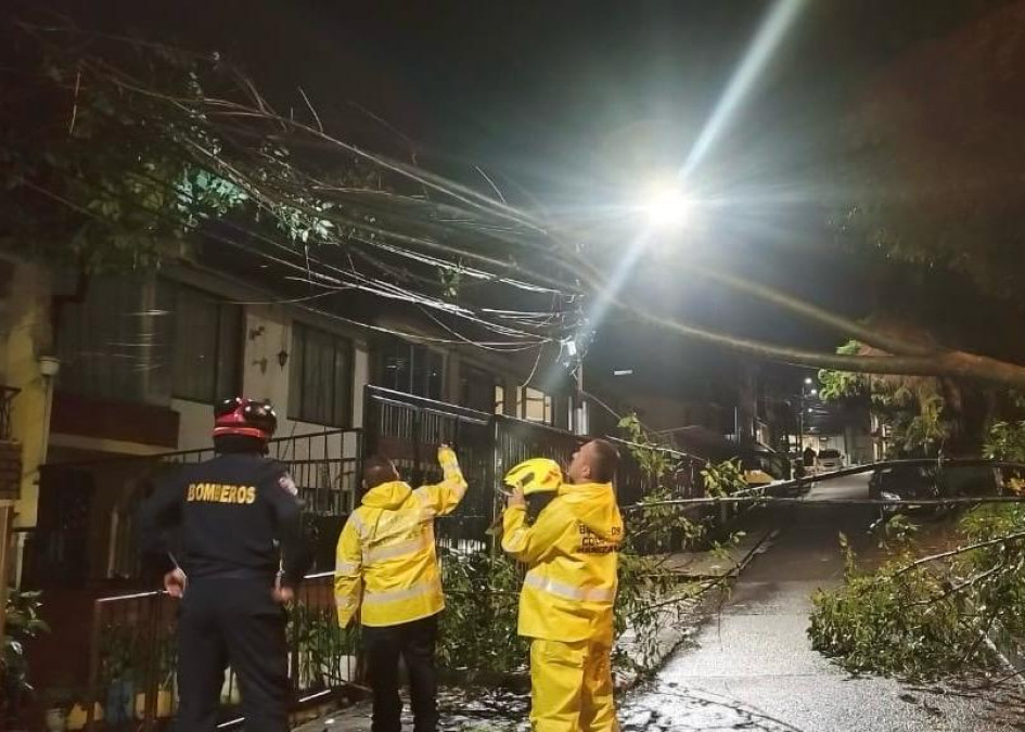 Lluvias en Manizales