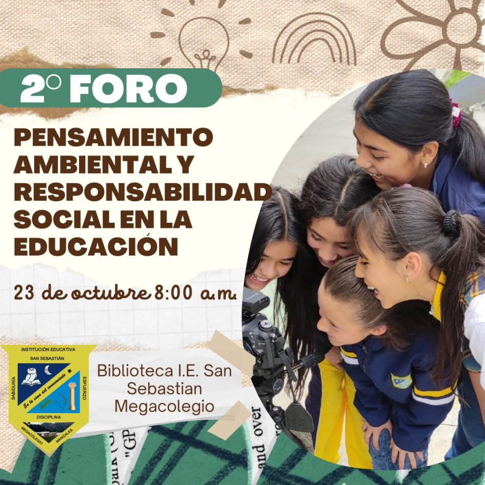 Es un evento de los estudiantes de la institución.