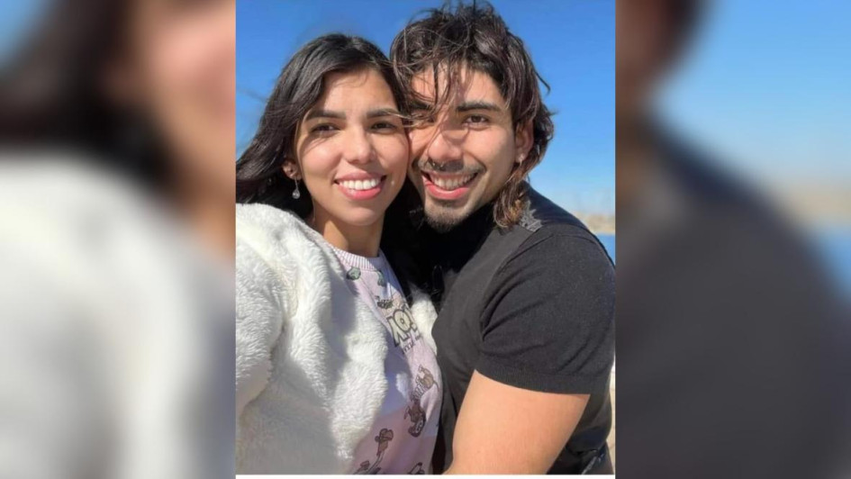 Ivonne Rubio y su novio, Antonio Macías.