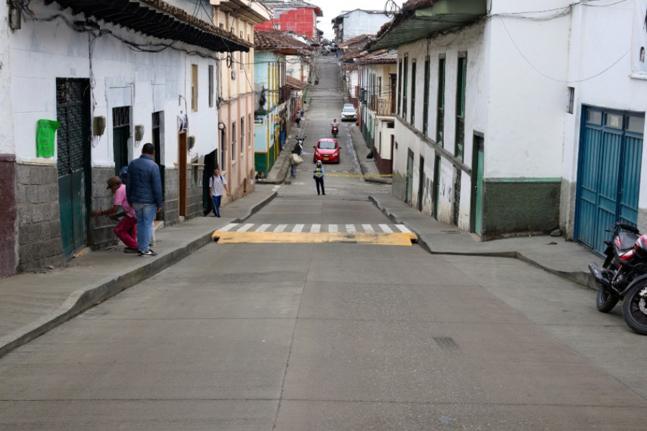 La calle quedó con un par de pasos pompeyanos.