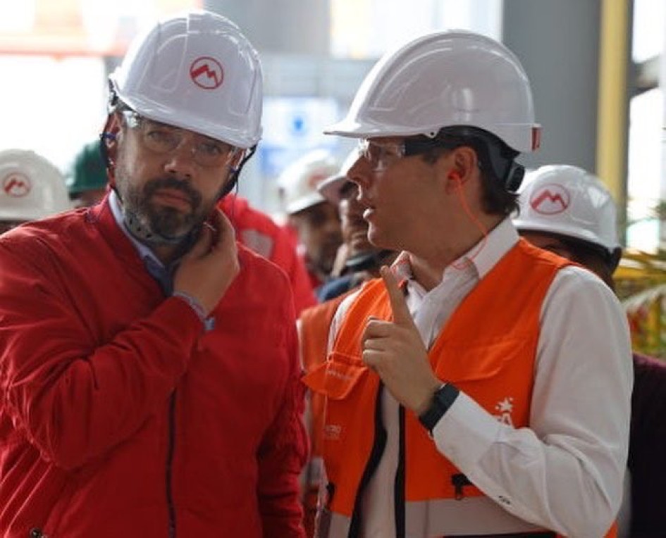 Alejandro Maya, en el Metro de Bogotá Foto|Tomada de @alejandromayam| LA PATRIA