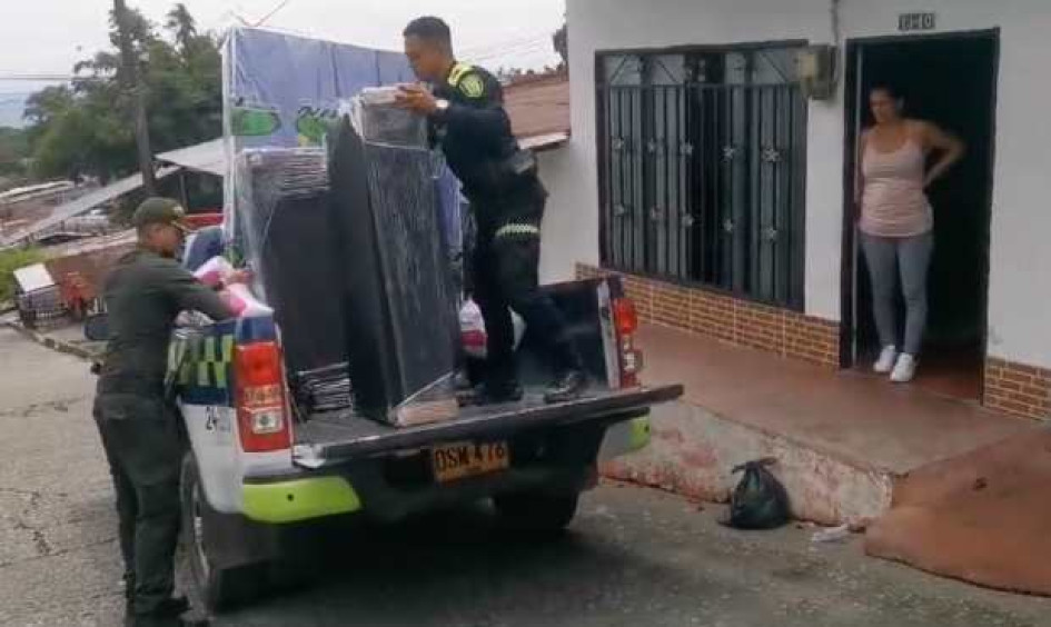 Llegada de las ayudas.