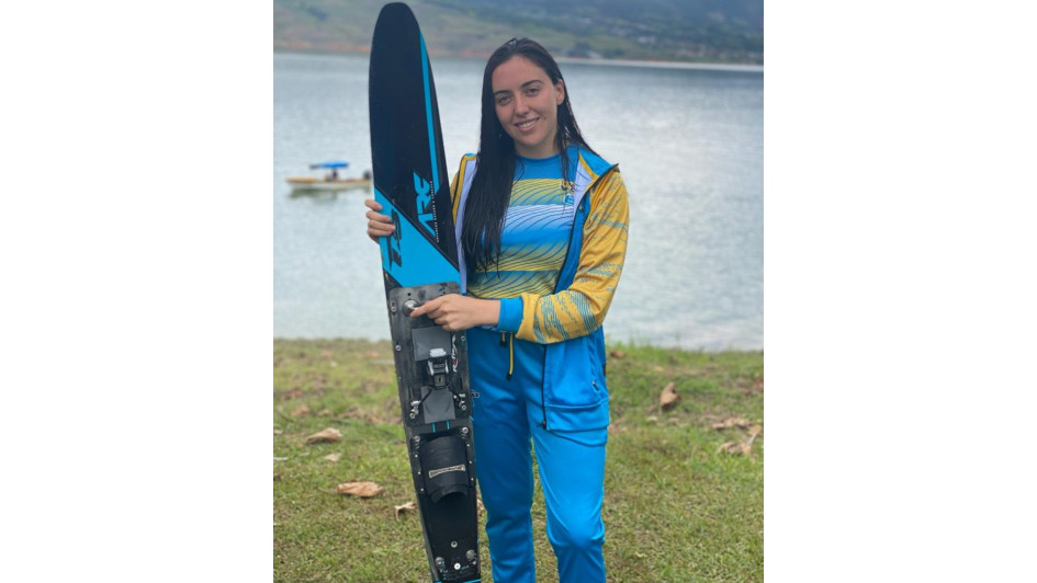 La esquiadora náutica Silvia Zarrate Von Armin, representante de Caldas, finalizó su participación en los Juegos Nacionales 2023 con un bronce.