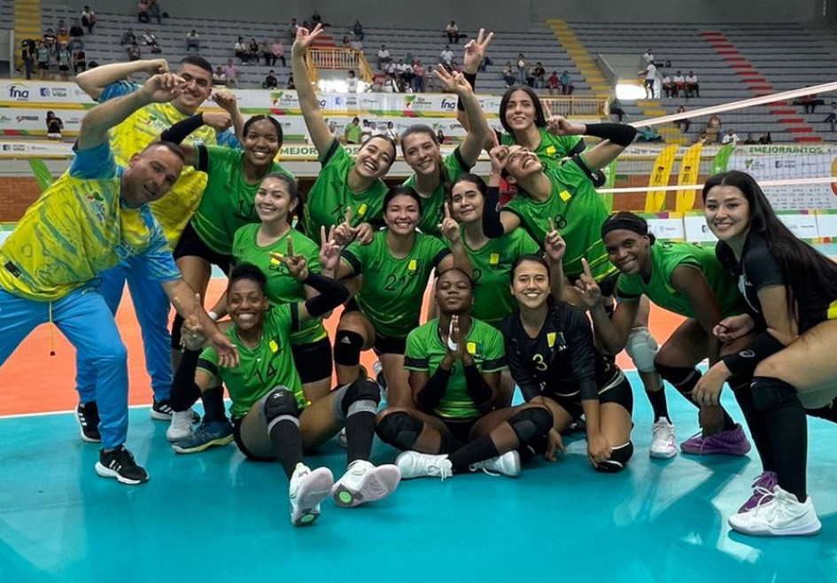 Selección femenina de Voleibol de Caldas pasó a las semifinales de los Juegos Nacionales