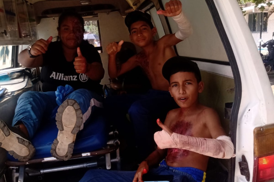 Los niños, protagonistas.