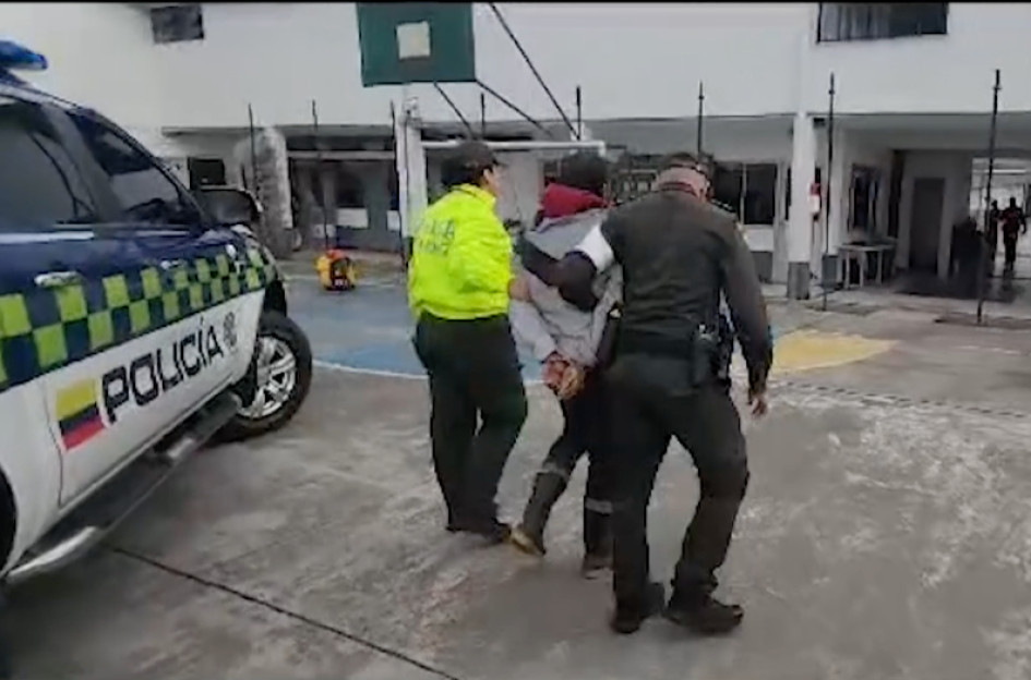 La detención del sujeto.