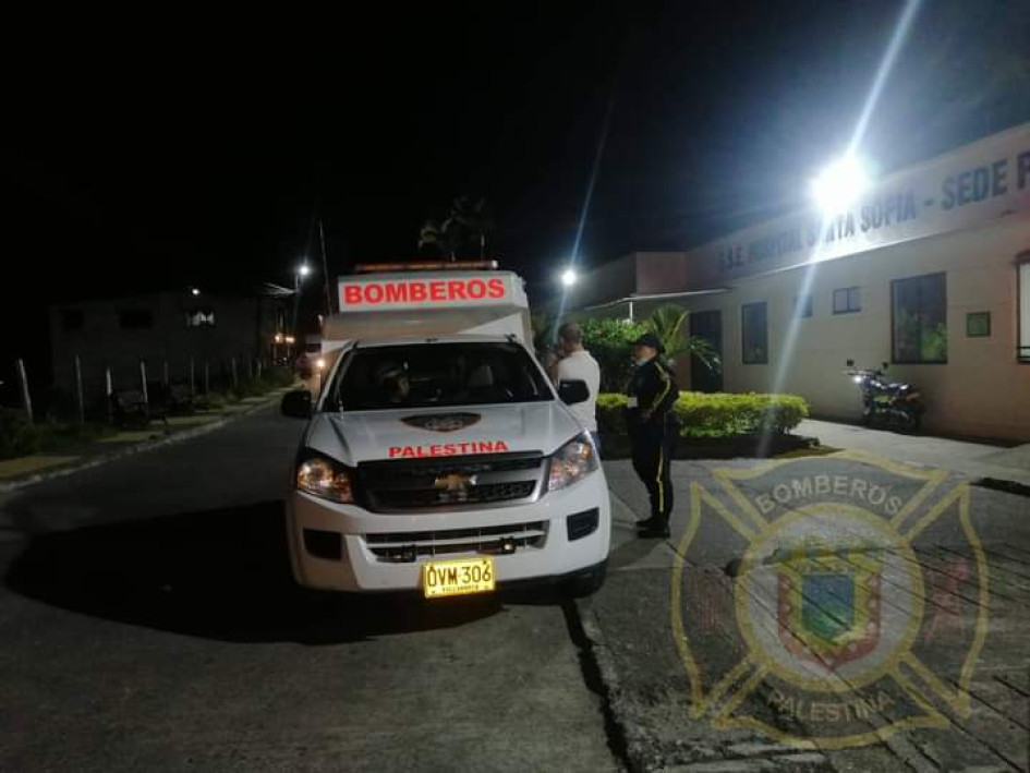 Moto atropelló a peatón en vereda de Palestina (Caldas)