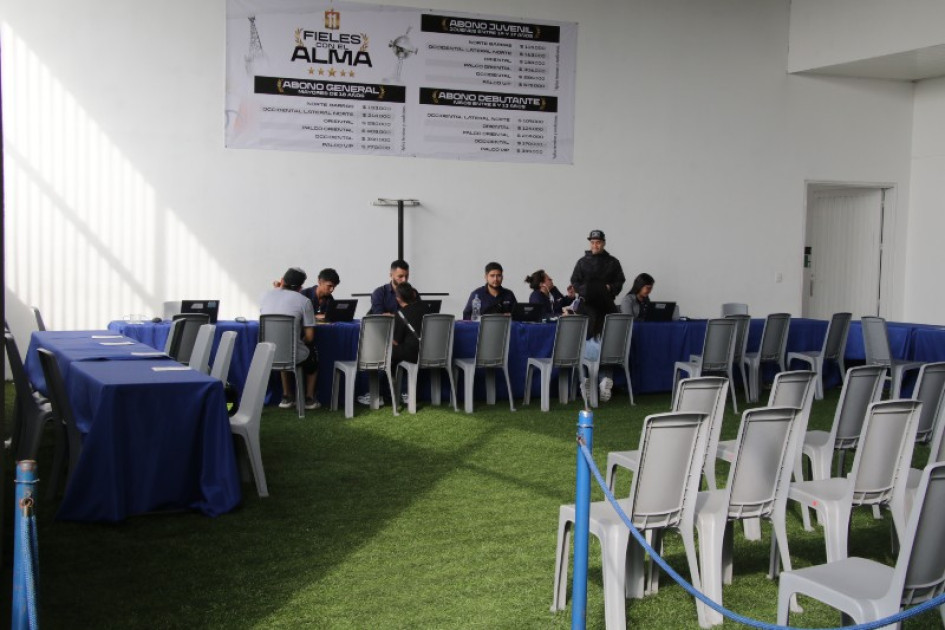 Contrario a lo que ha sido el movimiento los últimos años, el de ahora no es igual para la venta de abonos.