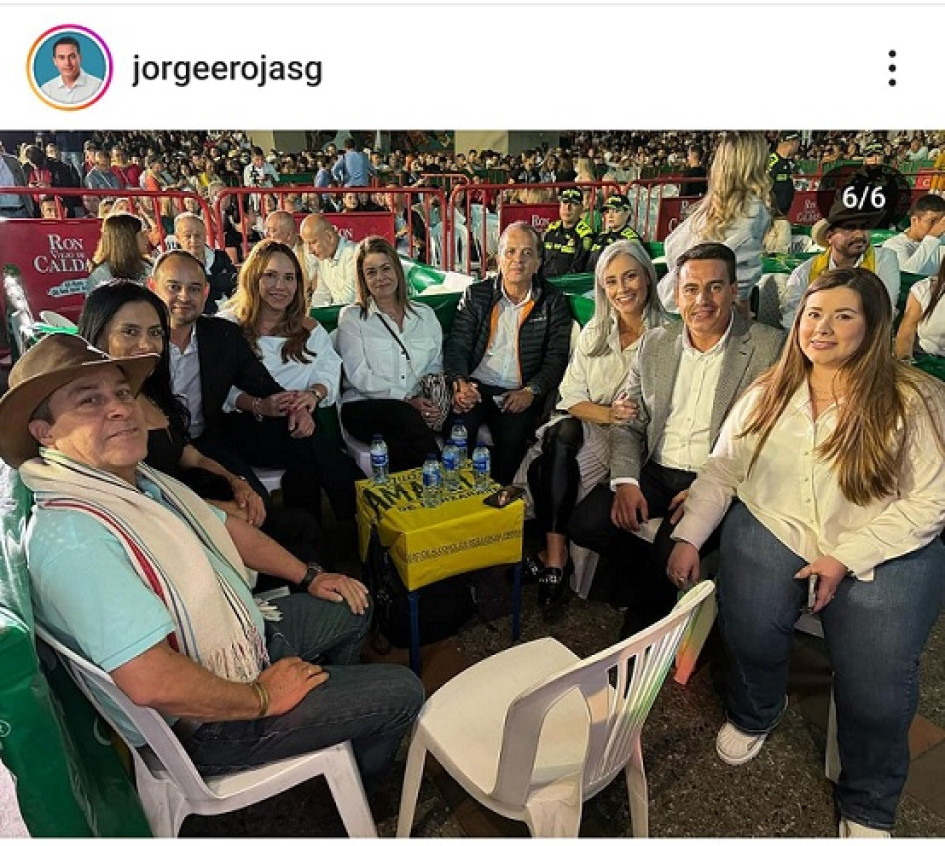 Supimos que: En palco exclusivo en el Pregón de la Feria de Manizales