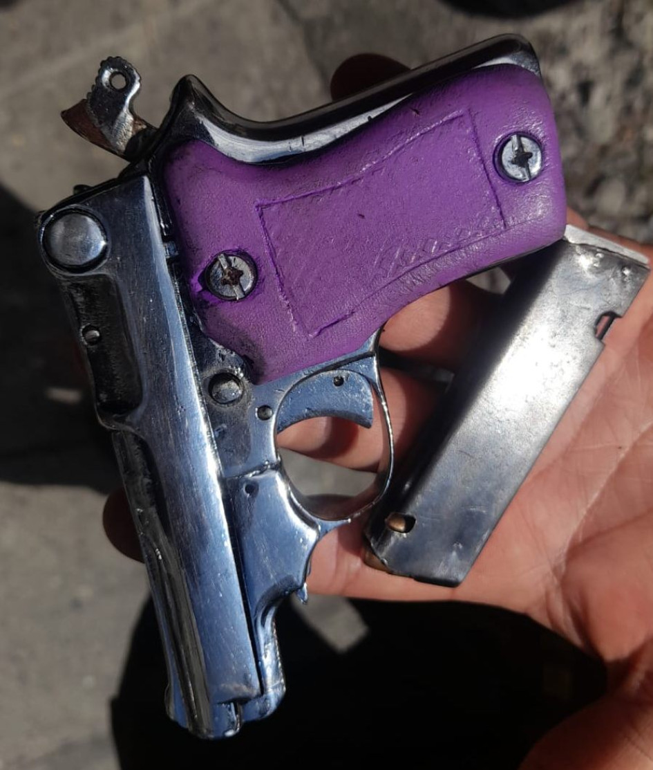 El capturado con esta arma cuenta con antecedentes por porte ilegal de armas de fuego, estupefacientes y amenazas.