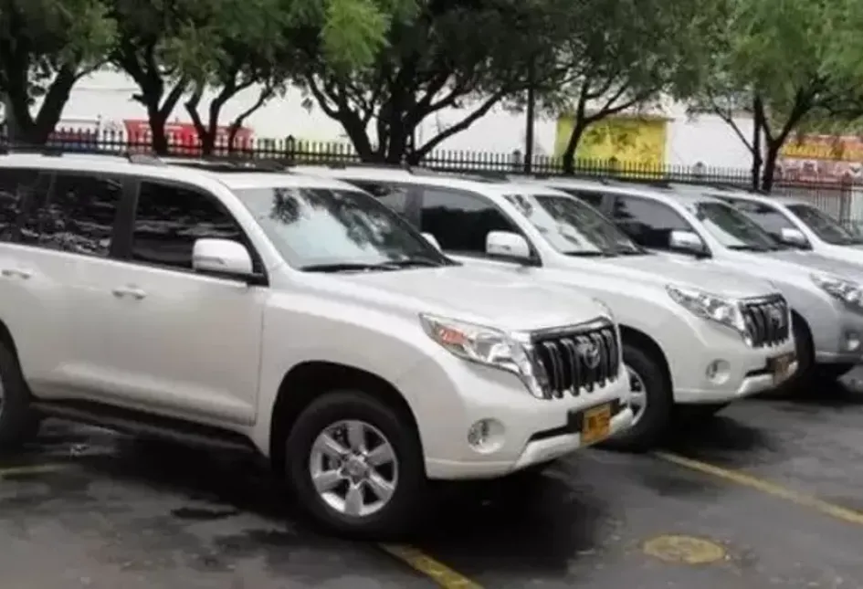 Cada una de las camionetas cuesta cerca de 500 millones de pesos.